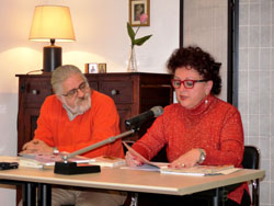 I coniugi prof. Tiziana Chiamberlando e Mauro Gilodi